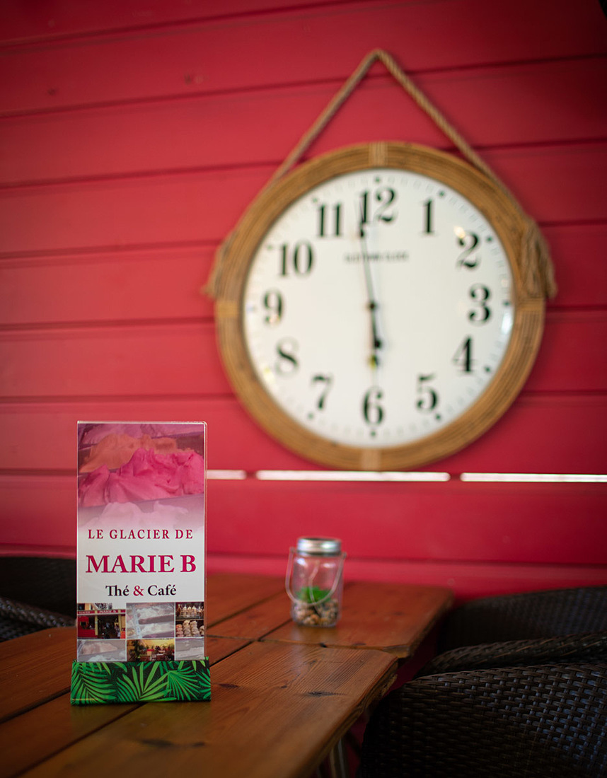 Vacherin glacé préparé sur commande au Glacier de Marie B
